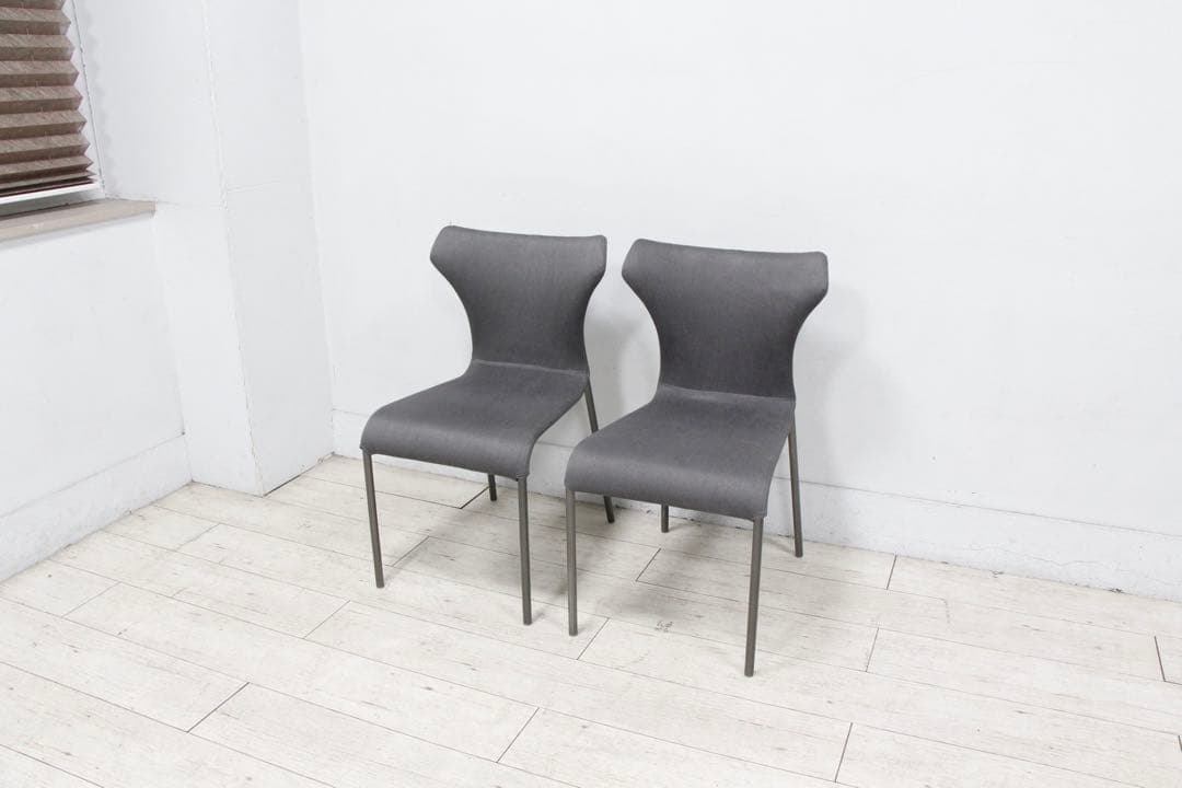 【美品】B&B ITALIA Papilio パピリオ 2脚セット