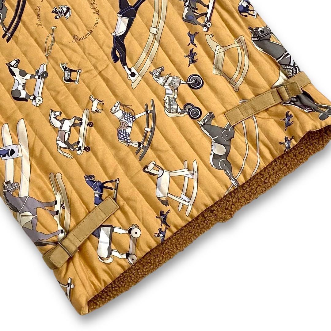 エルメス マルジェラ期 ムートン×シルクベスト お馬の話をして レディース 40