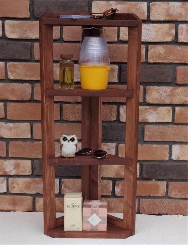 前幅３３x高さ７７㎝　オープンコーナーラック