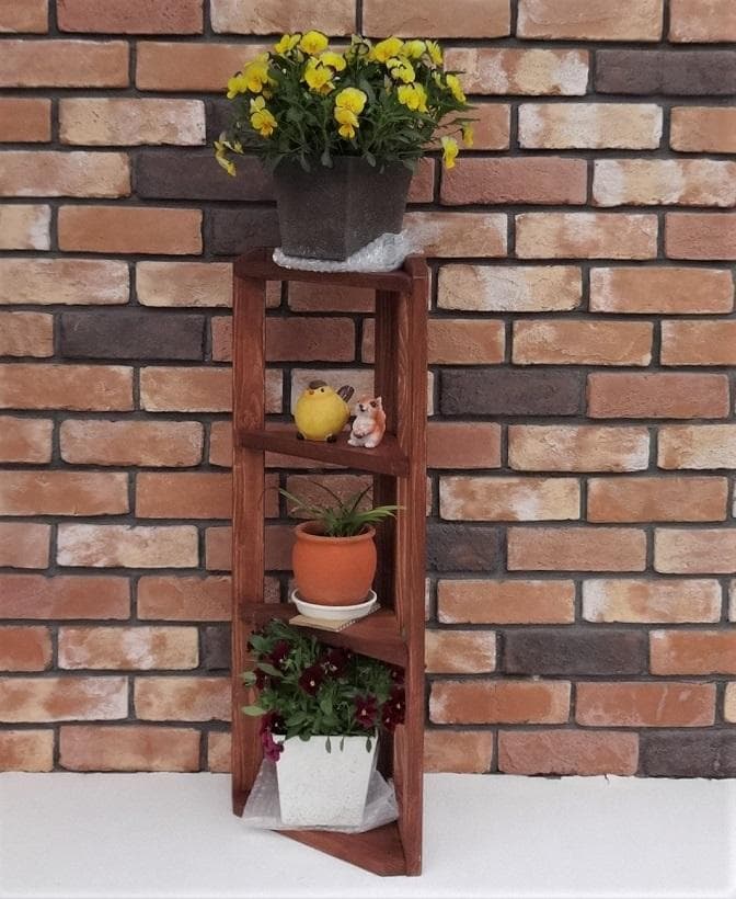 前幅３３x高さ７７㎝　オープンコーナーラック