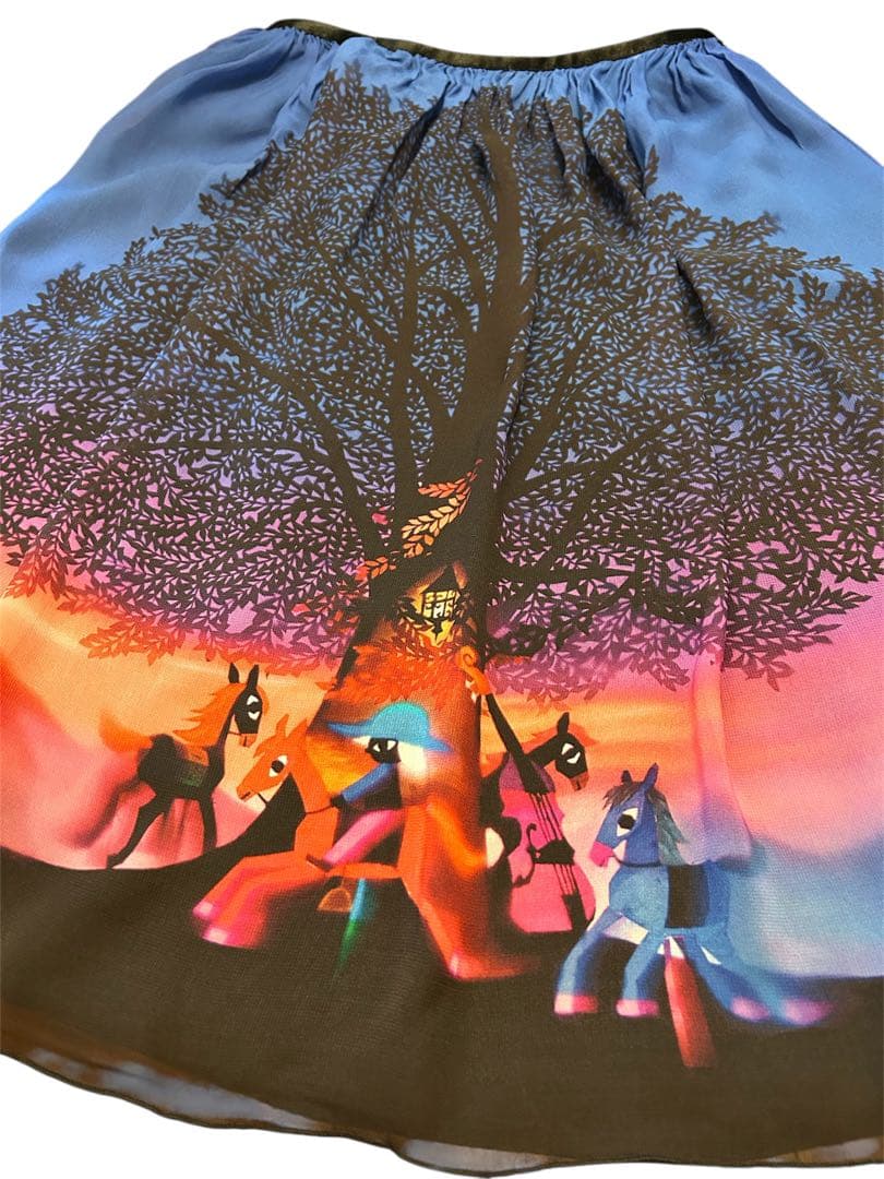 cuccia 藤城清治 スカート (3) 影絵