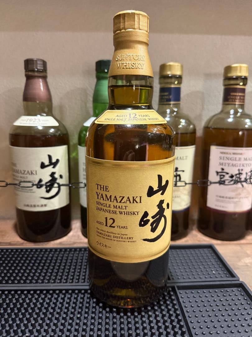 山崎12年　ウイスキー　1本　新品未開封　送料込