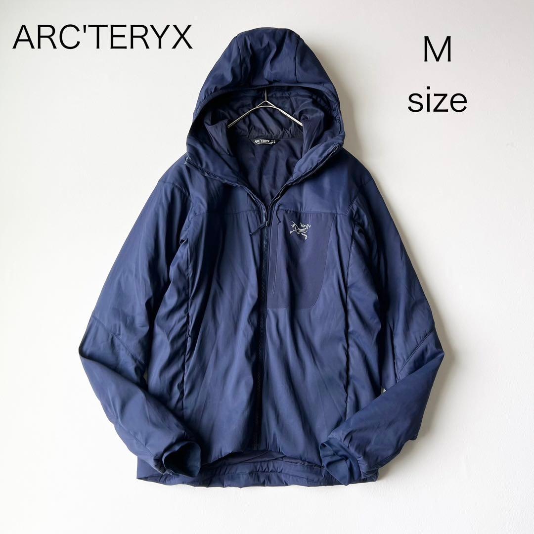4933 アークテリクス　プロトンLTフーディ　パーカー 中綿ジャケット　M 紺