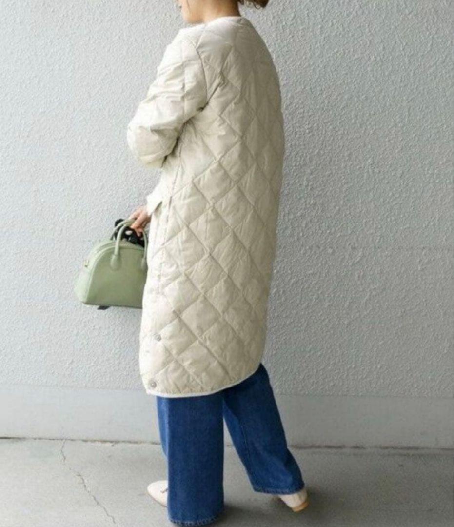 m*★様 新品タグ付SHIPS TAION パイピング ノーカラー キルティング