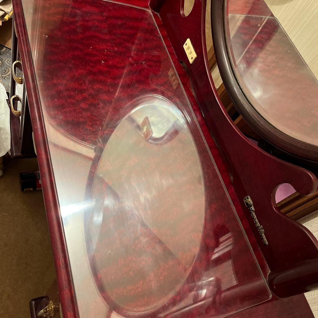 ドレッサー　ヴィンテージドレッサー　フランスミラー　ビクトリア調家　骨董家具