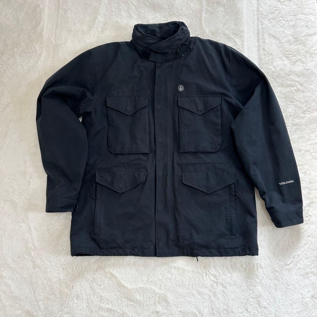 VOLCOM スノーボードウェア ネイビー　Lサイズスノージャケット