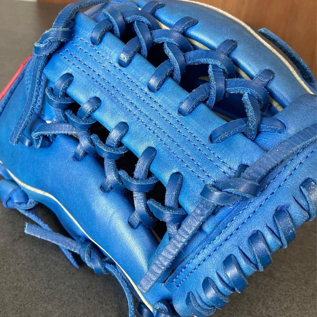 ローリングス HOH 子供用 少年 軟式 内野 野球 グローブ 人気の青系カラー