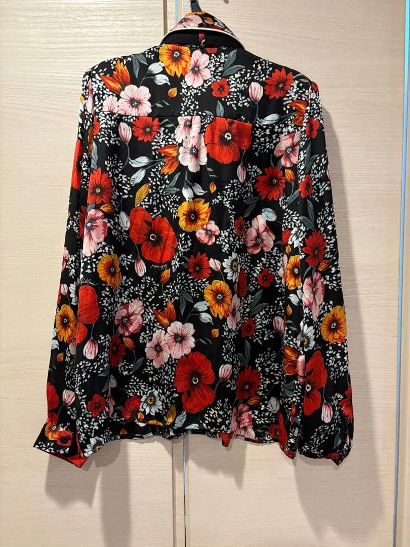 Sov. ダブルスタンダードクロージング 花柄 ブラウス