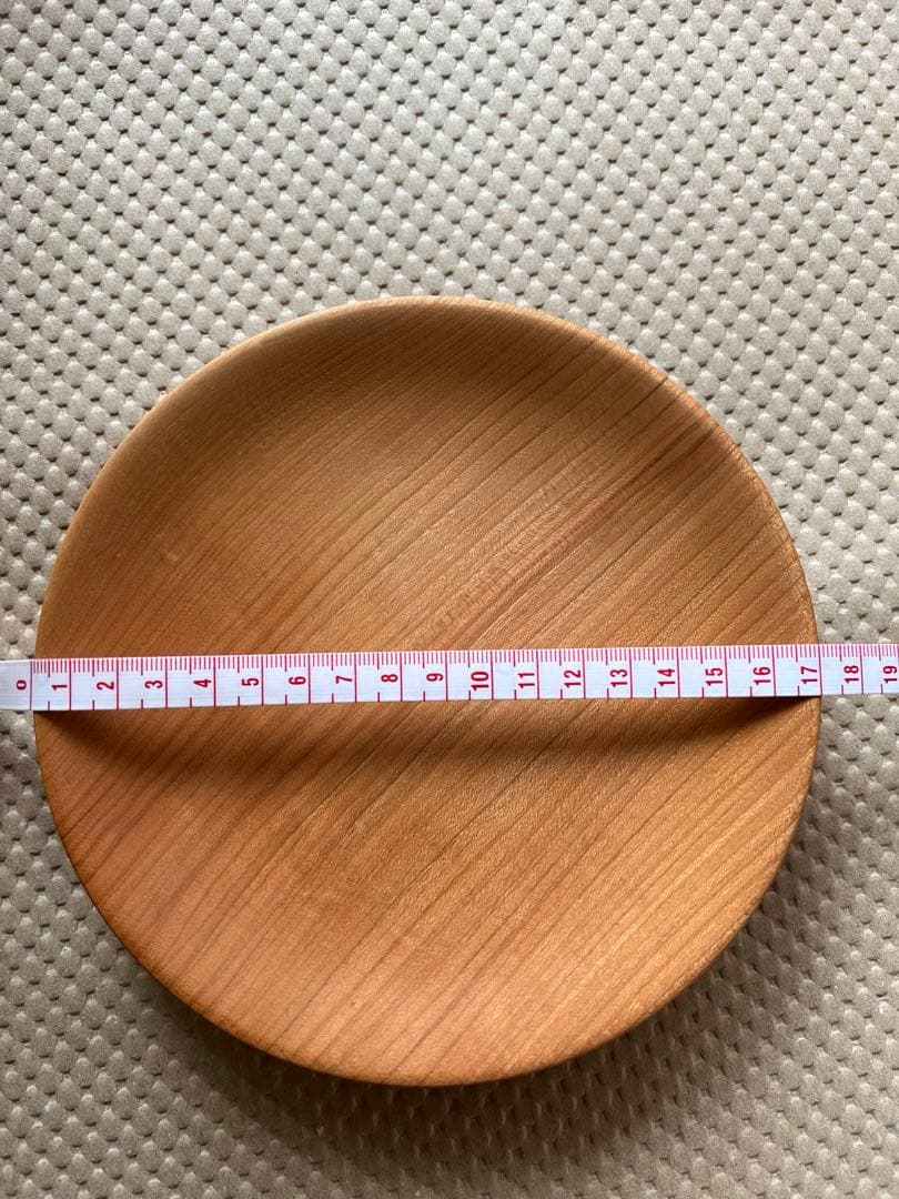 三谷龍二　オイルフィニッシュ　木の皿