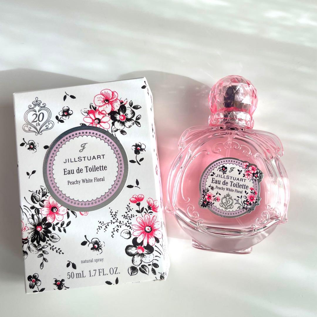 ジルシュチュアート ピーチーホワイトフローラル オードトワレ 50ml ♡♡♡