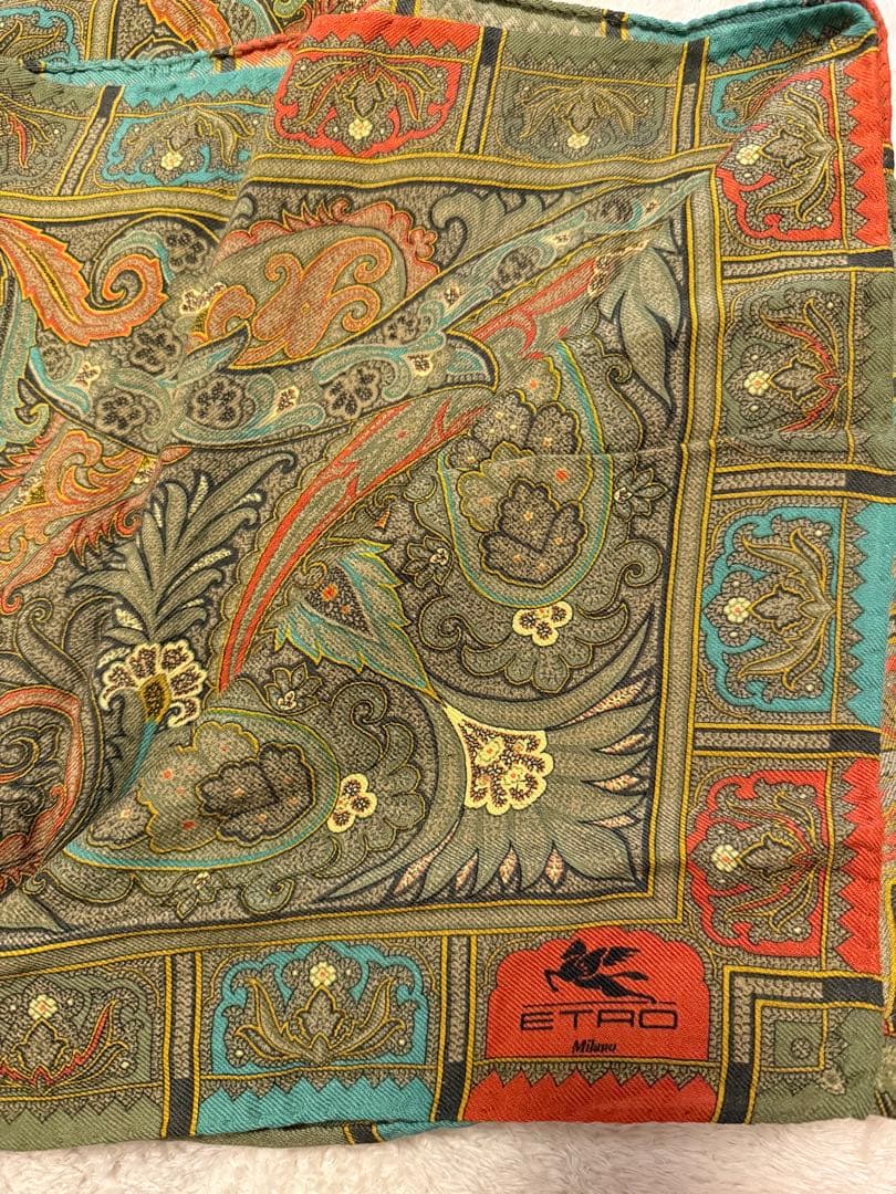 ⭐︎美品⭐︎ETRO ペイズリー柄 スカーフ 大判