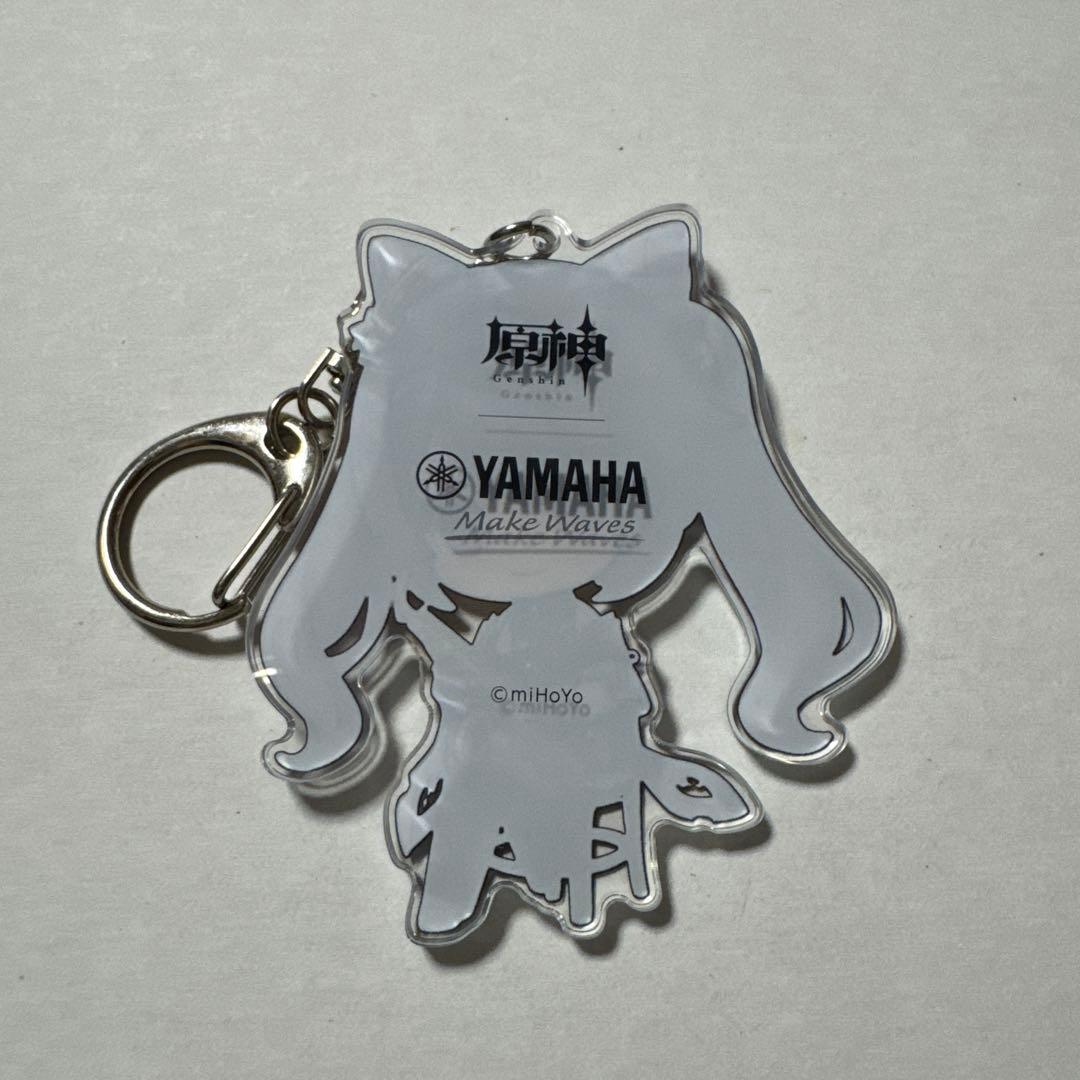 希少　原神 ヤマハ YAMAHA コラボ アクリルキーホルダー 刻晴