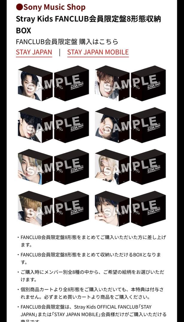 【チャンビン収納BOX付き】Stray Kids JAPAN 1st EPセット