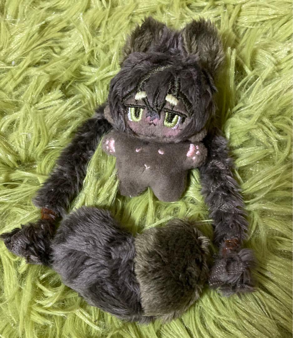 自作ぬいぐるみ・濃い肌色の女の子