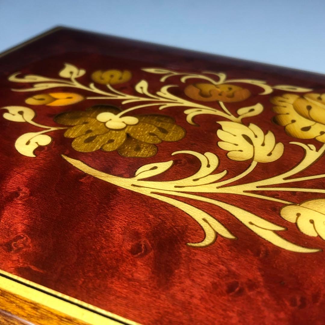 REUGE　リュージュ　象嵌　オルゴール　ジュエリーボックス