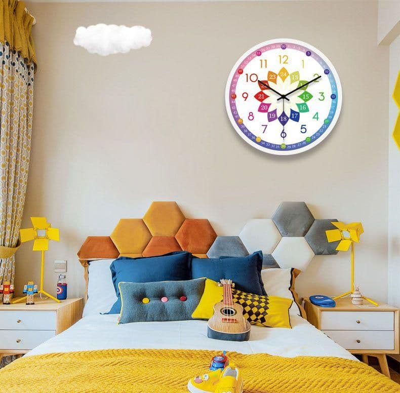 掛け時計 壁掛け時計 壁掛け 北欧 かわいい おしゃれ 夜 寝室*