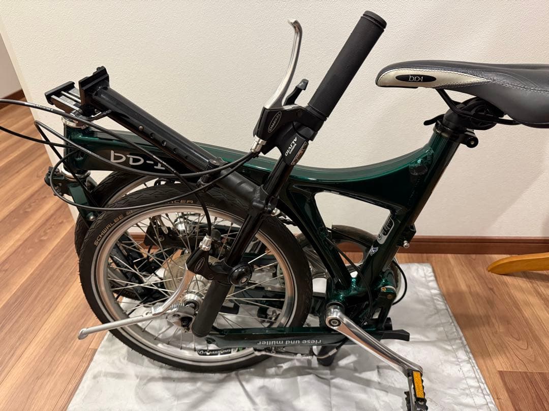 BD-1 折りたたみ自転車 グリーン