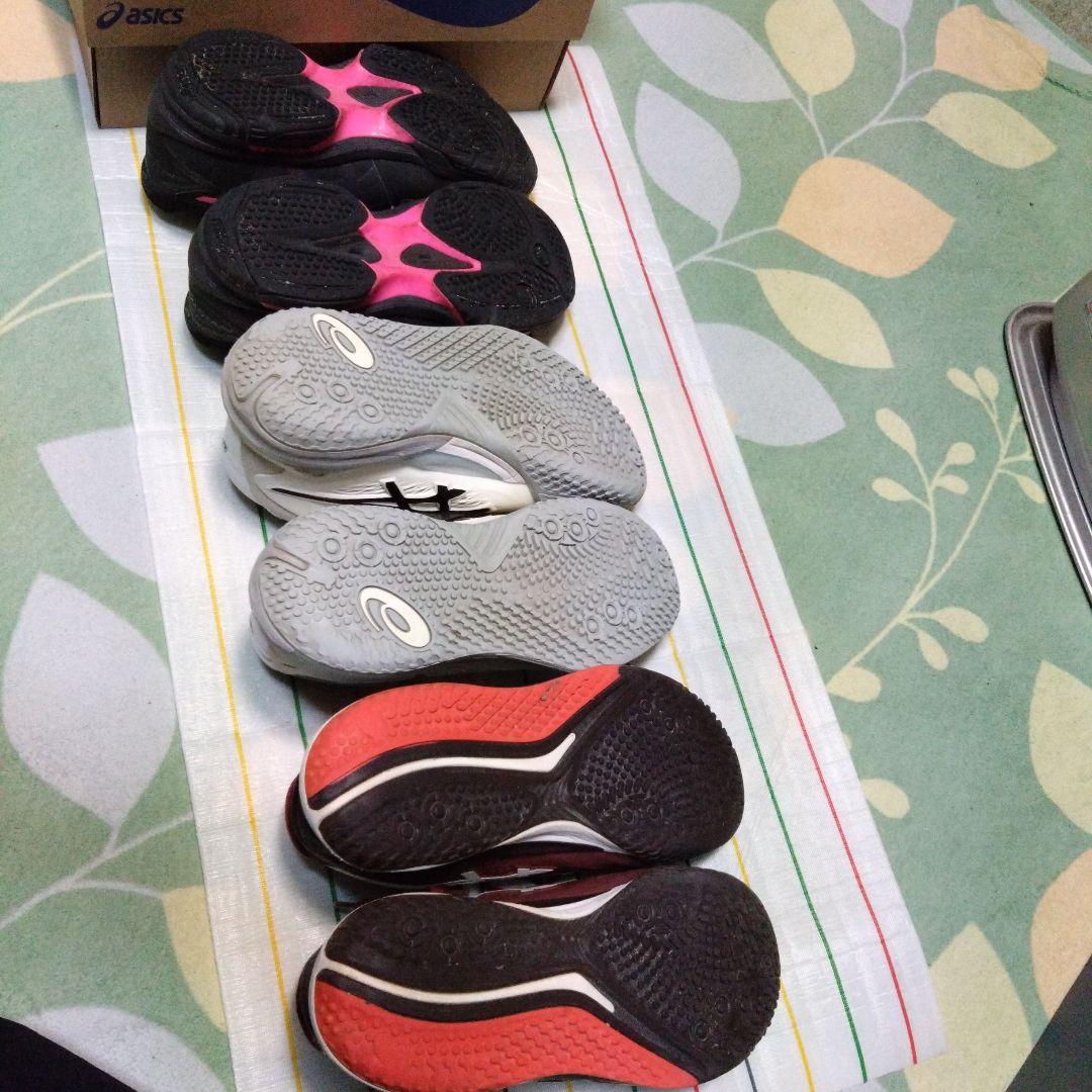 asics テニスシューズ ゲルレゾリューション ３足セット