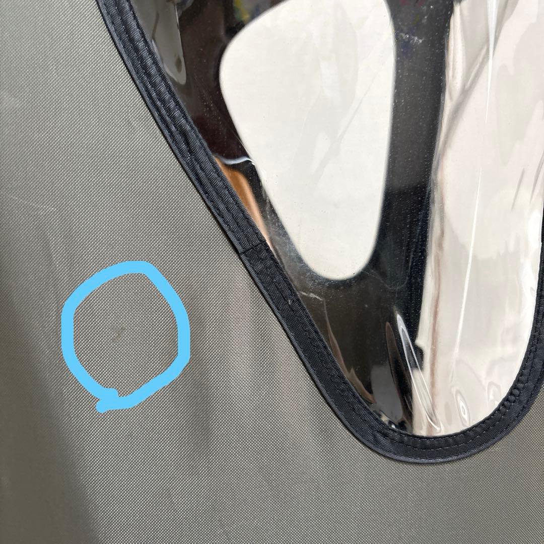 （開閉タイプ） ノロッカ　リア　自転車レインカバー