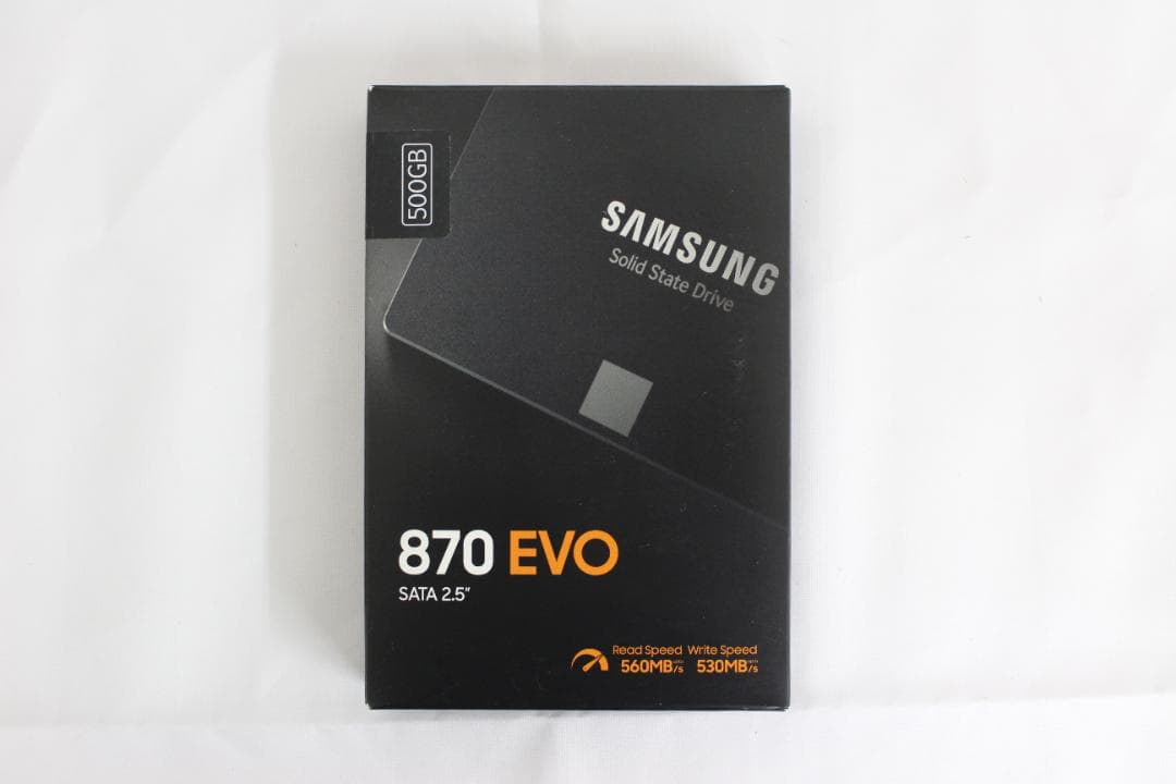 【新品】Samsung 870EVO 500GB SATA 2.5インチ SSD