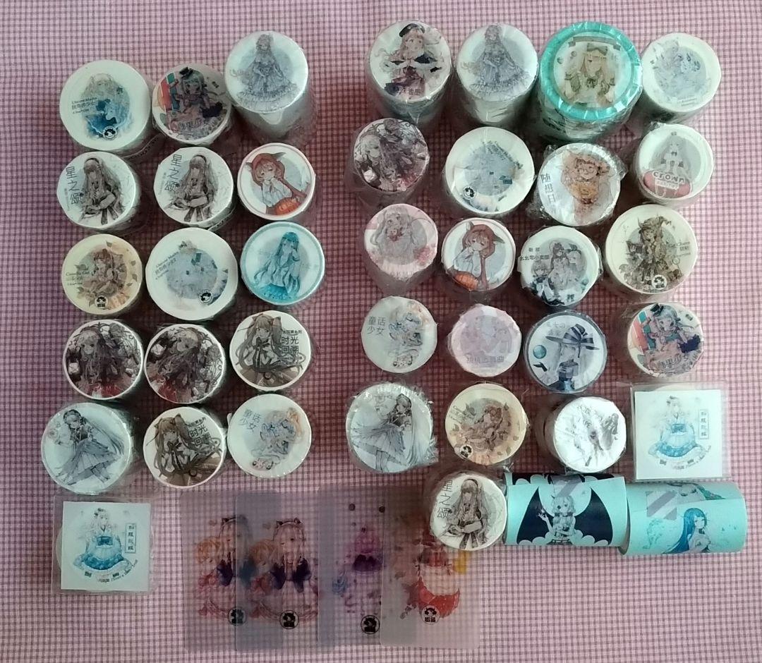 人物マスキングテープセット