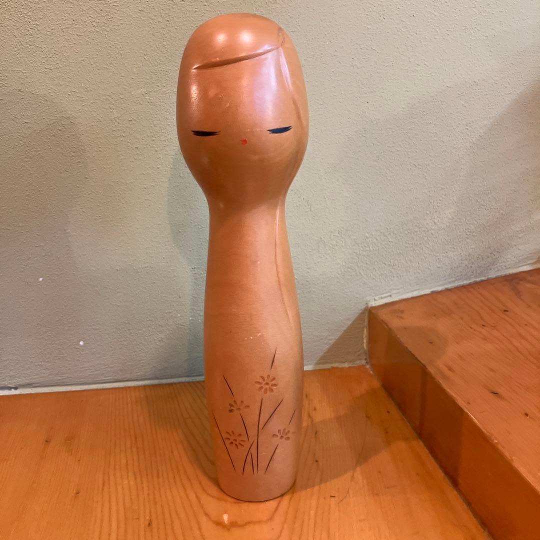 創作こけし　 辻田亮三「あさつゆ」KokeshiDoll 内閣総理大臣賞受賞