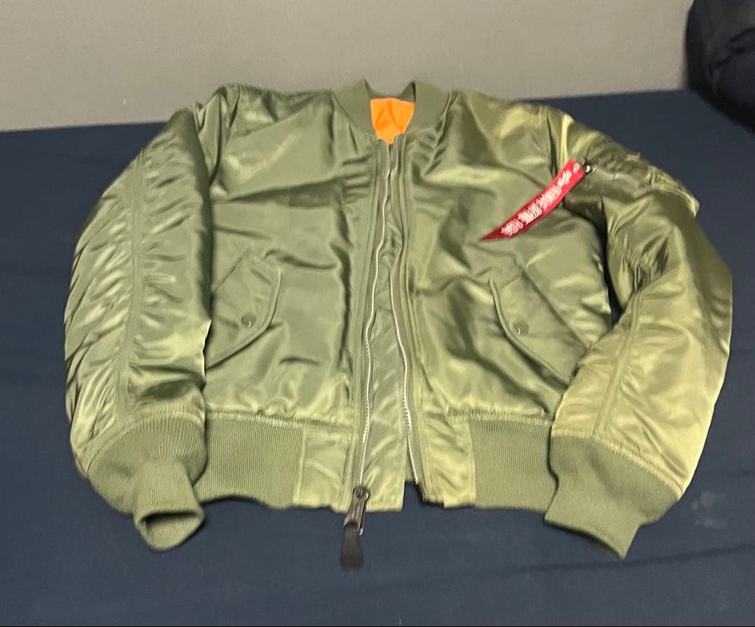 美品　アルファインダストリー　MA-1