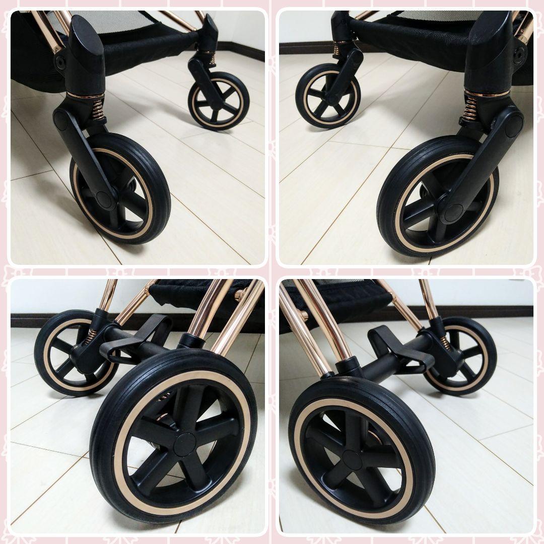 【早い者勝ち❣美品☆】サイベックス ベビーカー ミオス JP3 ローズゴールド⭐︎