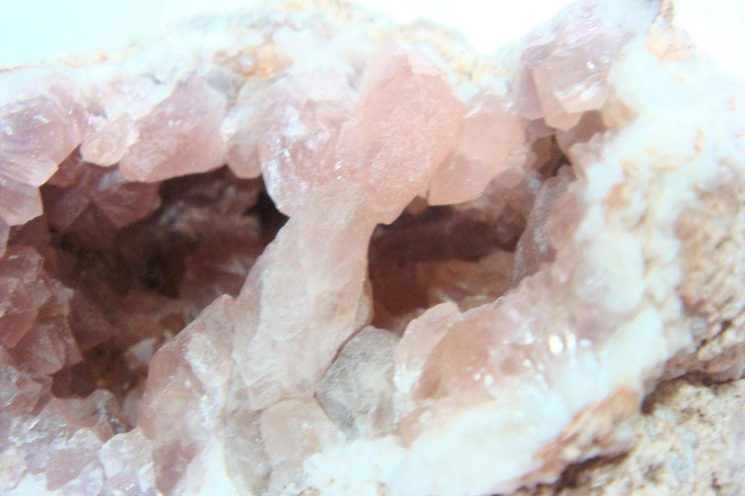 希少‼ 天然石 原石 鉱物 ジオード ピンクアメシスト 2