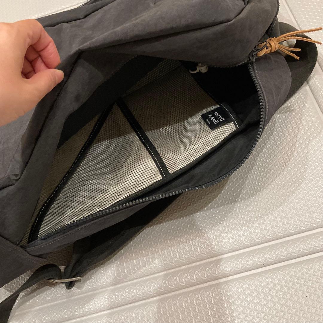 k*3様 NIZYUKANO FUKUI SIWA ナイロンリュック　ダークグレ