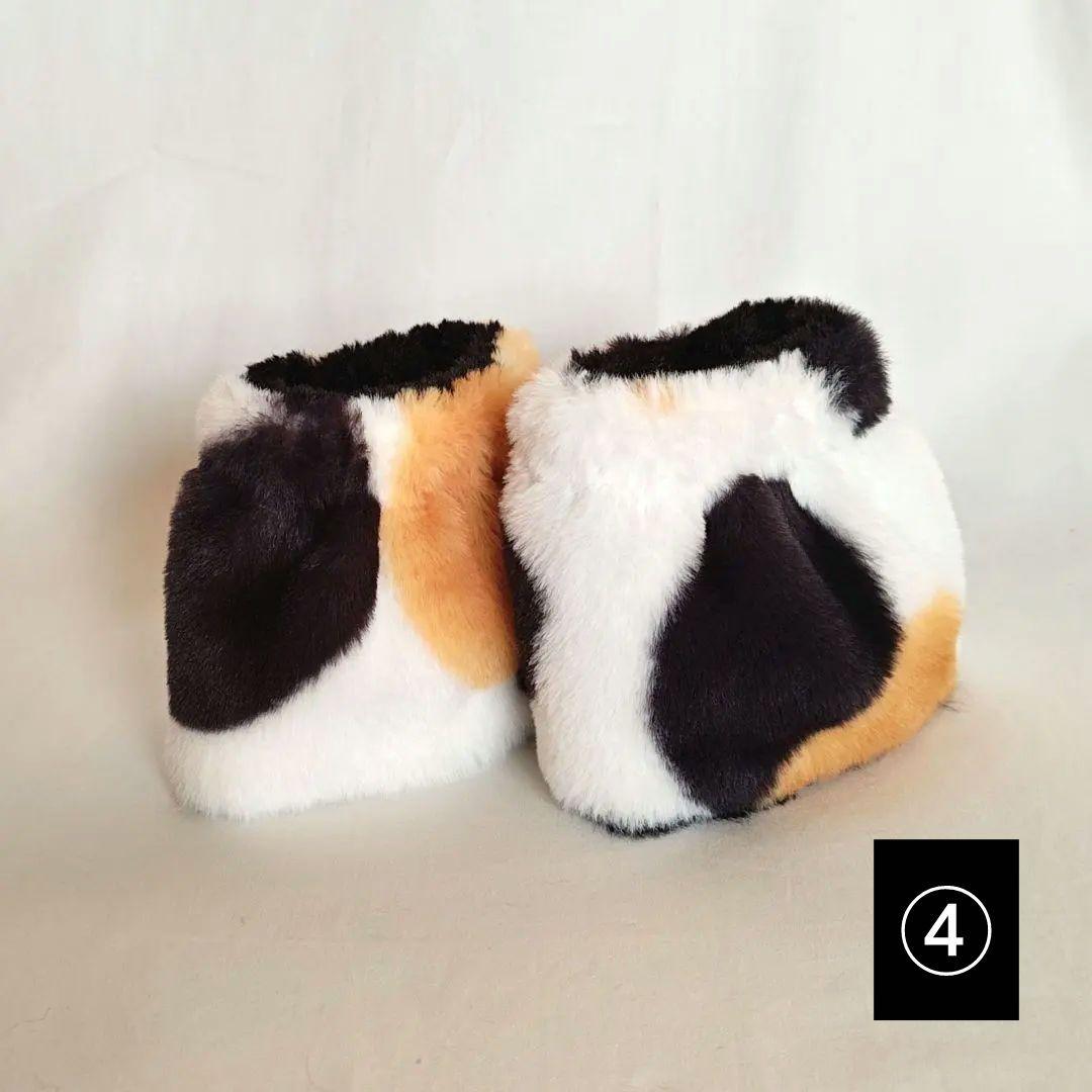 【☪︎ 夜空星月 ☪︎様】ブランケット他　三毛猫柄ラビットボアファー