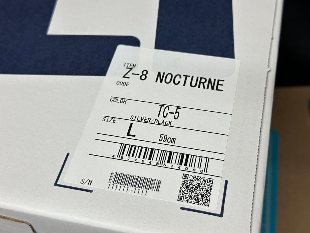 SHOEI Z-8 NOCTURNE Lサイズ※スモークシールド付