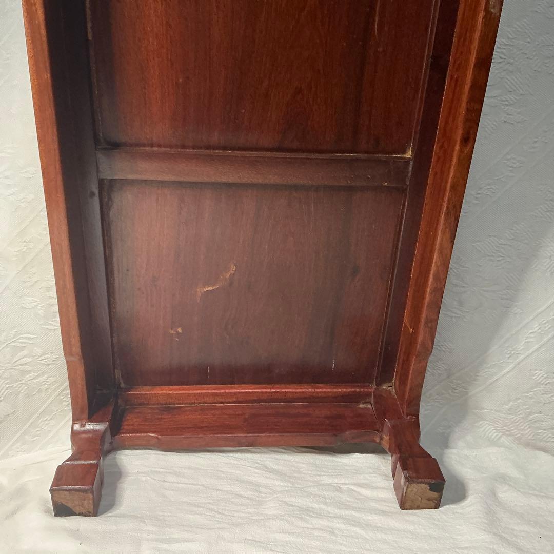 高級　盆栽台　花台　欅　木製　床の間　和風　床台　無垢 飾台