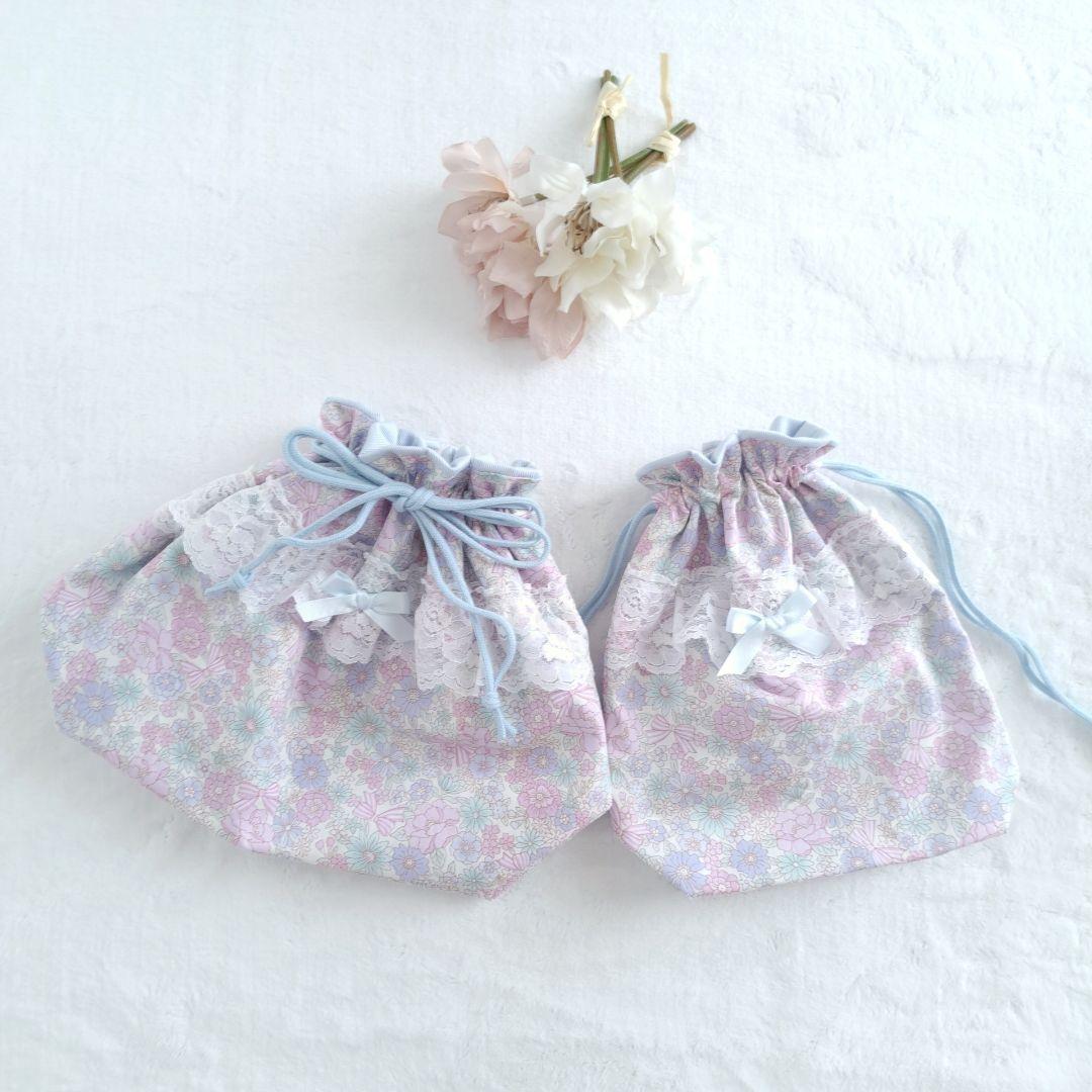 sio 体操服袋 お弁当袋 コップ袋 ランチョンマット ハンドメイド