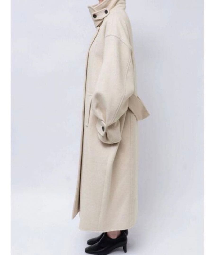 最終値下げ ELENDEEK DOUBLE FRONT LONG コート