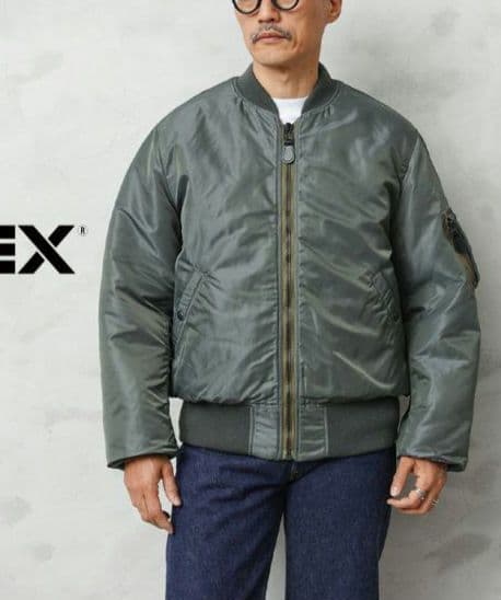 美品 AVIREX VINTAGE MA-1 フライトジャケット 6182217