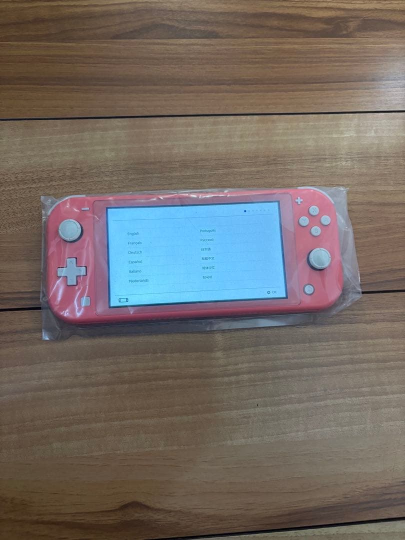 ジャンク品　スイッチライト　コーラル