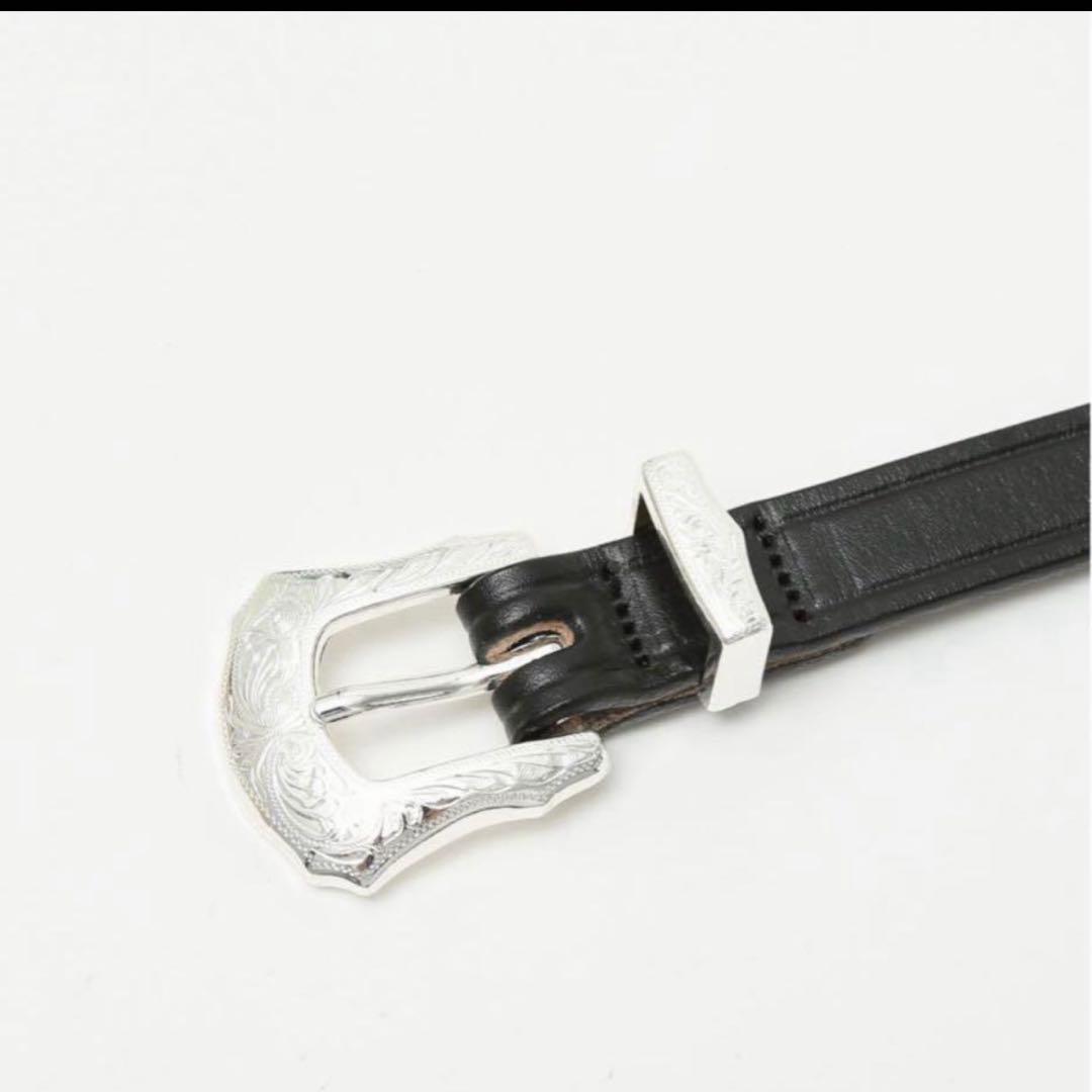 【TORY LEATHER】ウエスタン レザー ベルト 30
