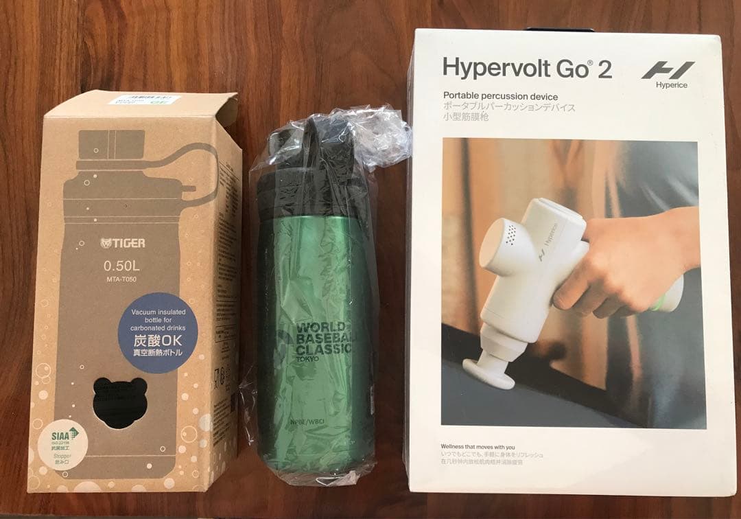 【新品未使用】プレミアムラウンジ　ハイパーボルト、ボトル（WBC使用）