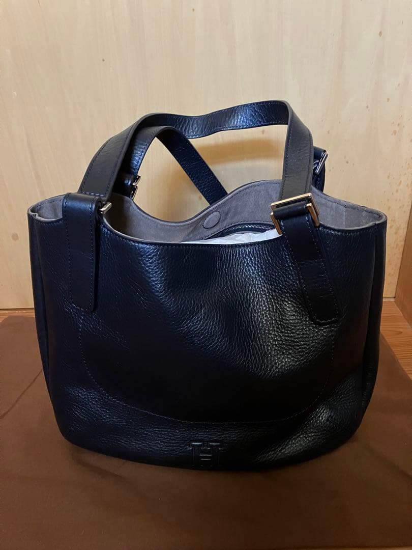 ヒロフ　HIROFU 【ソーロ】　レザートートバッグ　M 2WAY