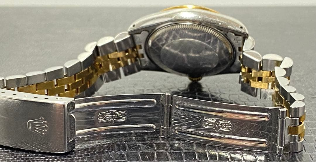 【あーち】ロレックス デイトジャスト ボーイズ時計 10Pダイヤ