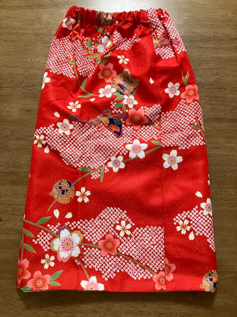 七五三★着付け簡単★上下セパレート着物4点セット