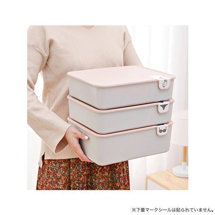 収納ボックス 仕切り収納 フタ付き すっきり収納 便利 重ねて置ける 小物収納
