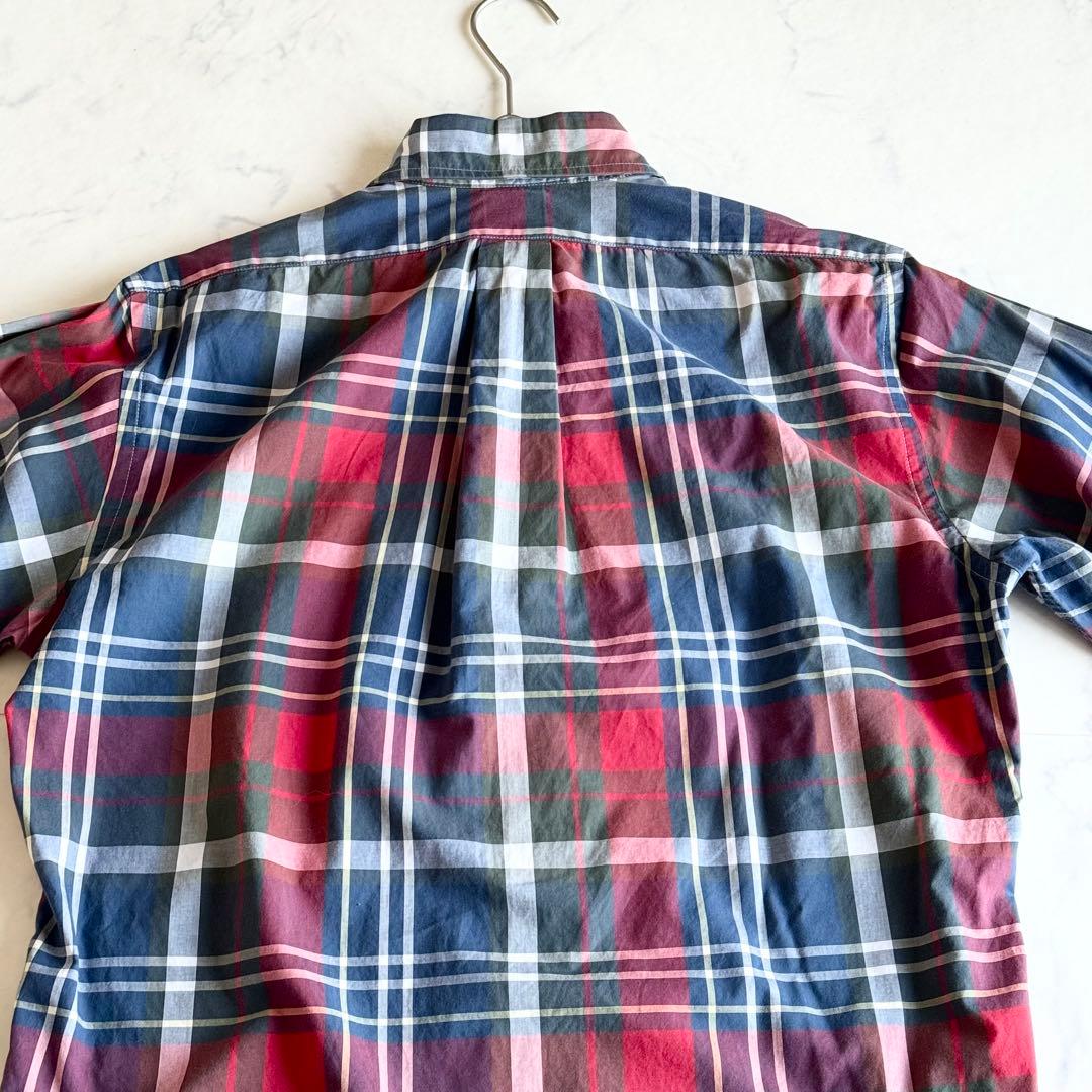 美品 USA製 復刻 近年モデル ブルックスブラザーズ マドラスチェックシャツ