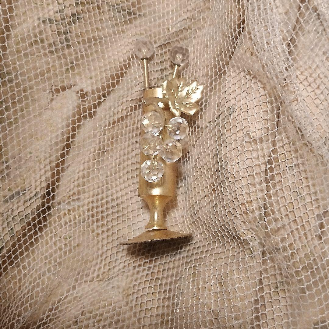 金色のクリスタル装飾花瓶