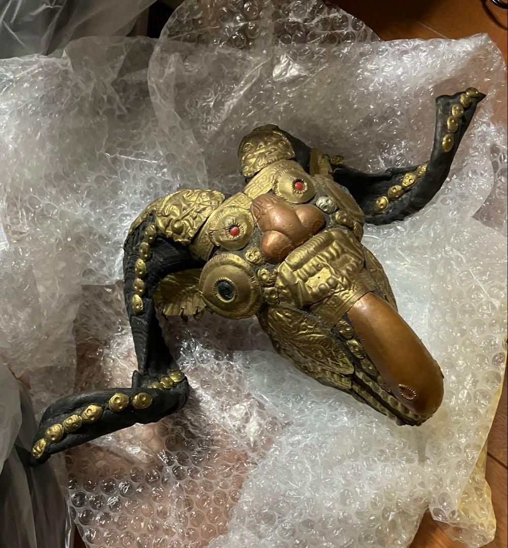 山羊　チベタンスカル　モンクスカル　チベット　法具　チベタンゴート　頭蓋骨