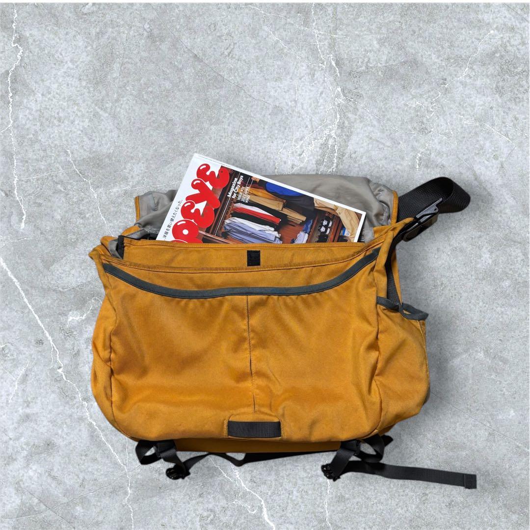 00s Patagonia メッセンジャーバッグ イエロー F9