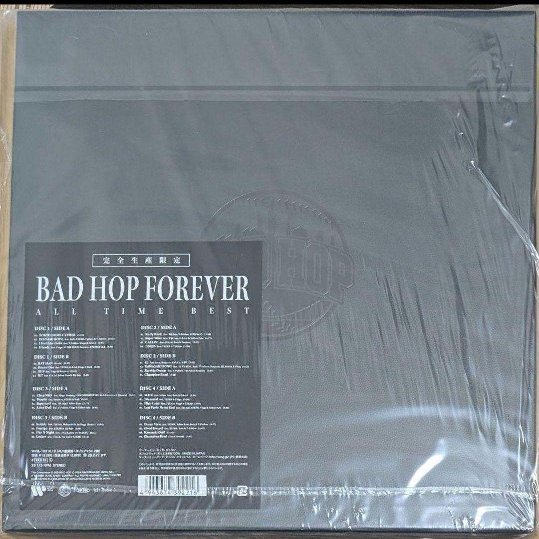 新品 BAD HOP FOREVER ALL TIME BEST LPレコード