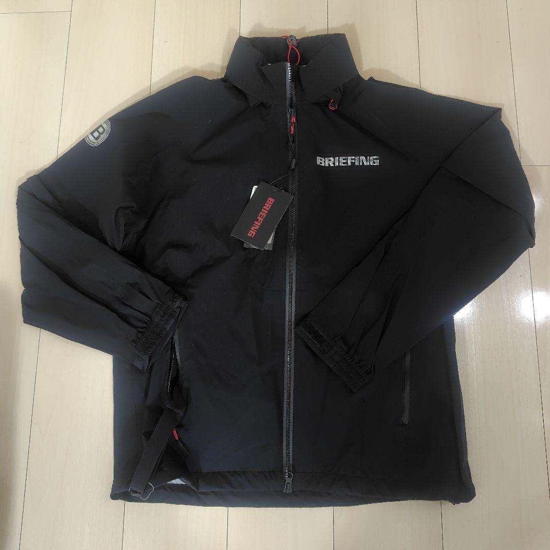 BRIEFING GOLF ジャケットブラック レインウェア Ｍ