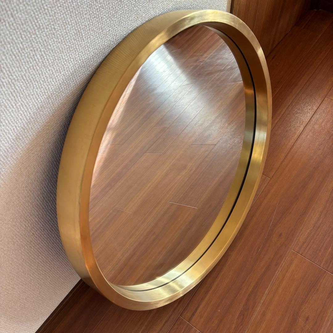 レゾミラー　大　61cm ゴールド　丸　クラッシュゲート